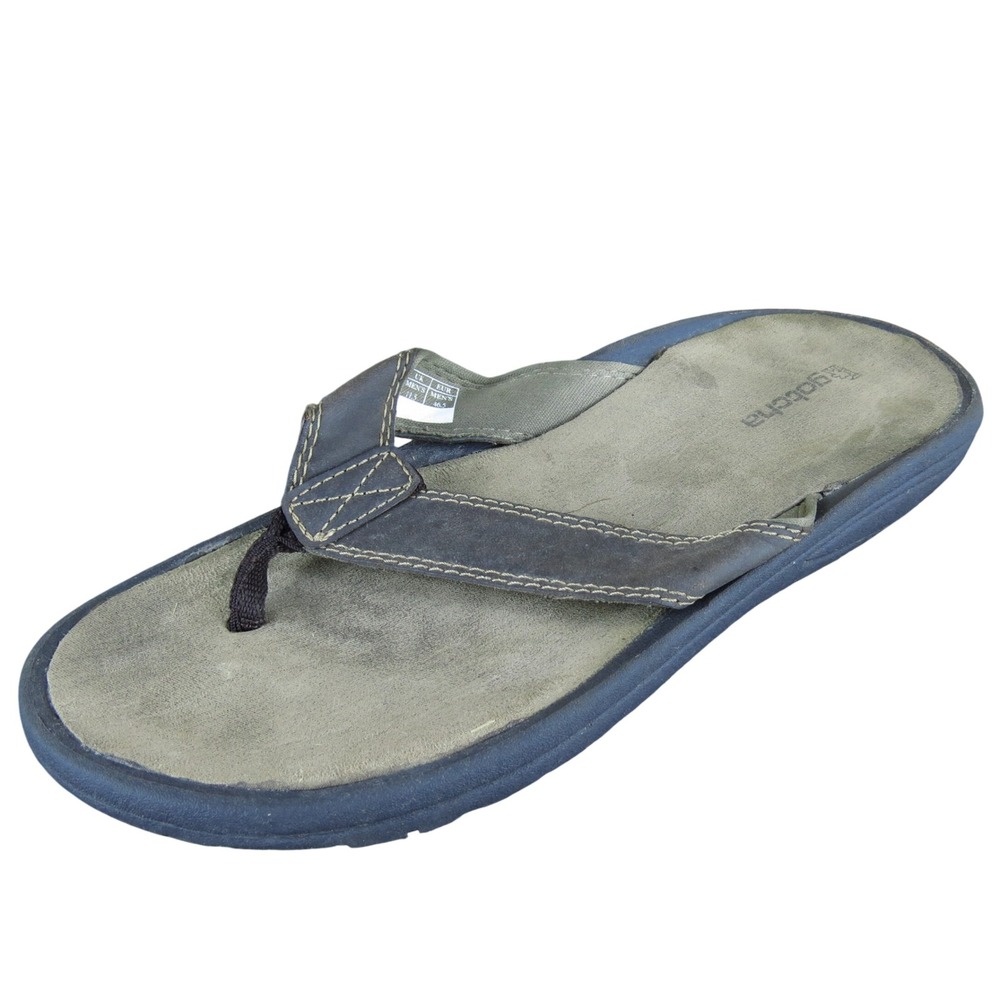 Gotcha Men's 12 Brown Synthetic Flip Flops Thong Sandals‎ Casual Comfort